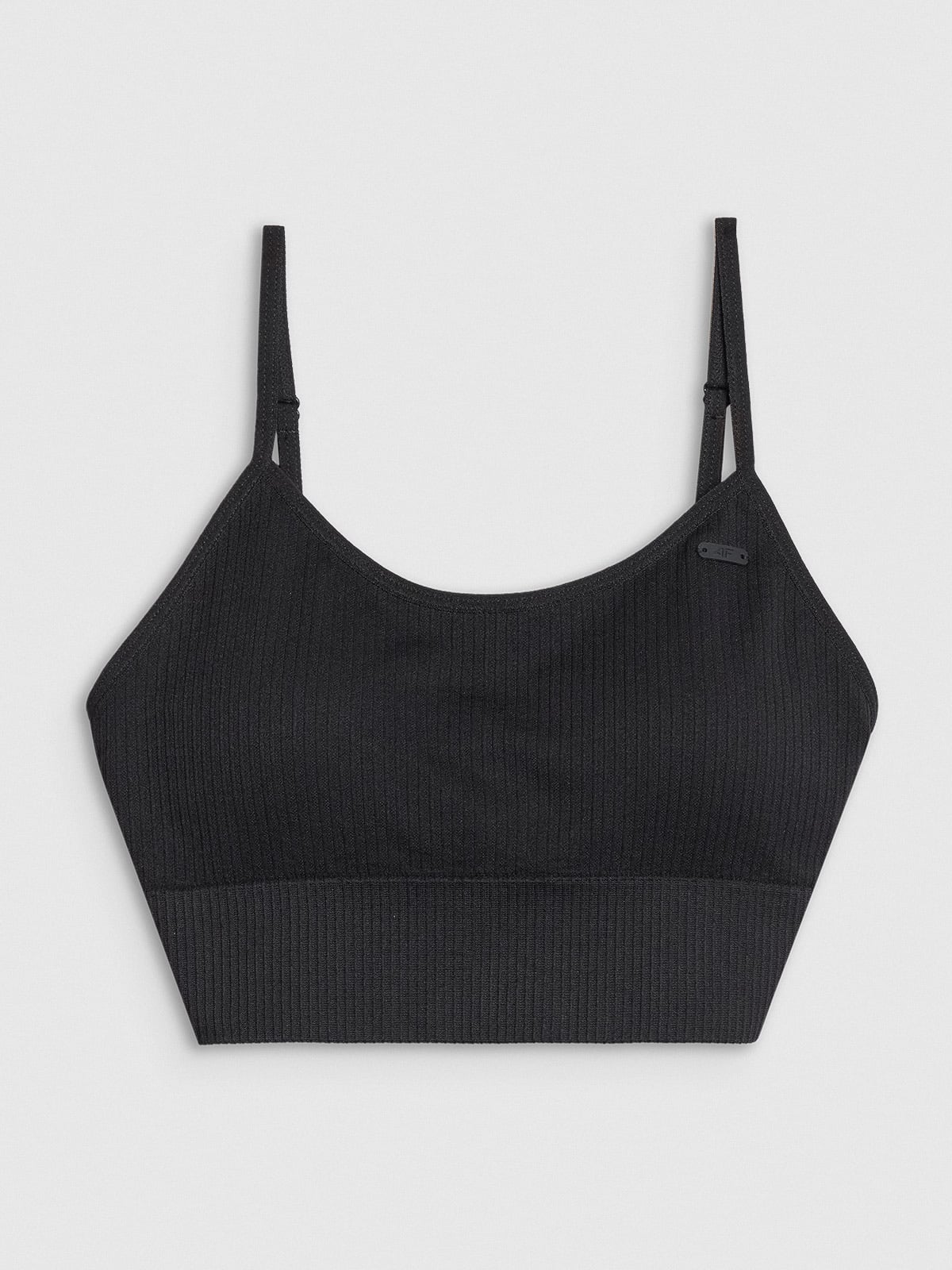 4F SPORT BRA, DEEP BLACK/151