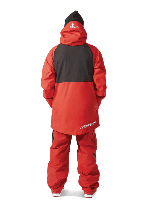 Springbreak Parka Red Black 3