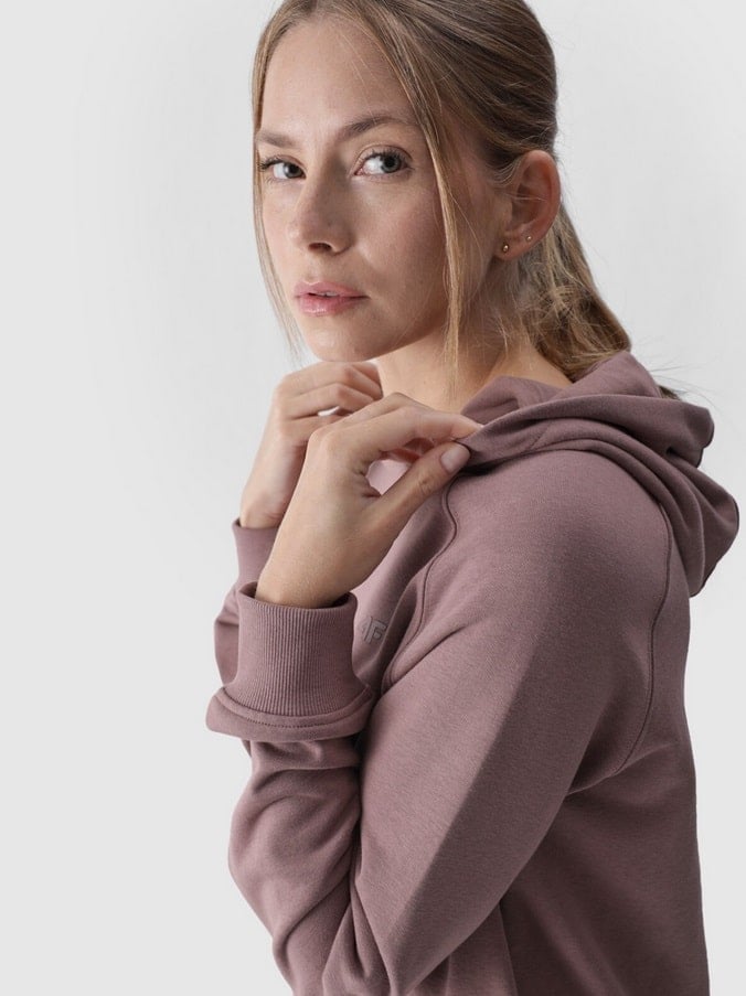 4F SWEATSHIRT, BEIGE
