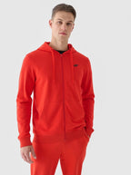 4F SWEATSHIRT, BURGUNDY