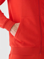 4F SWEATSHIRT, BURGUNDY