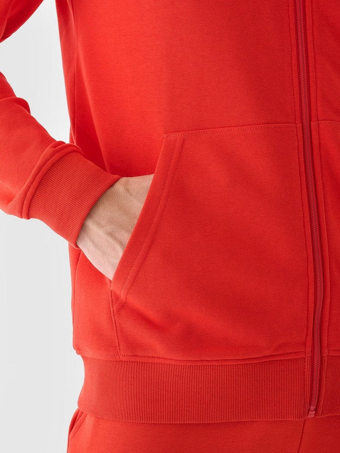 4F SWEATSHIRT, BURGUNDY