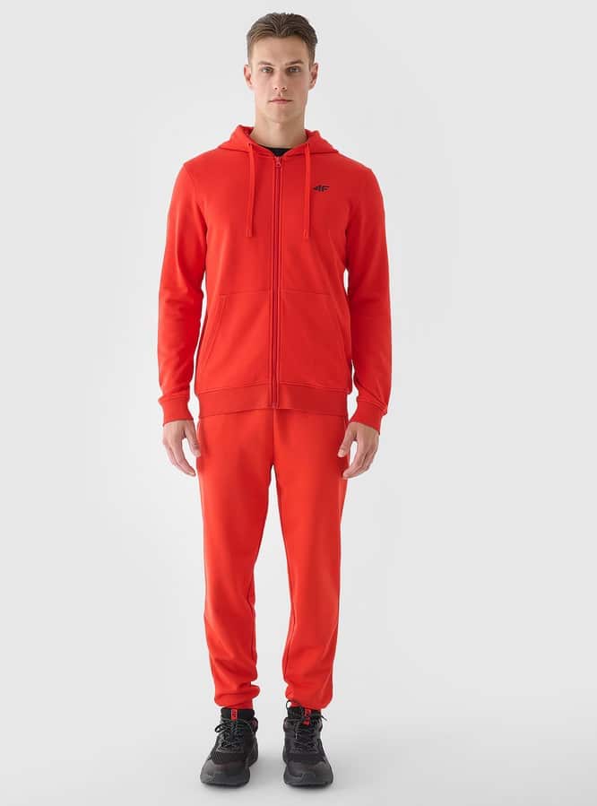 4F SWEATSHIRT, BURGUNDY