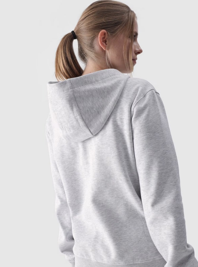 4F SWEATSHIRT, COLD LIGHT GREY MELANGE