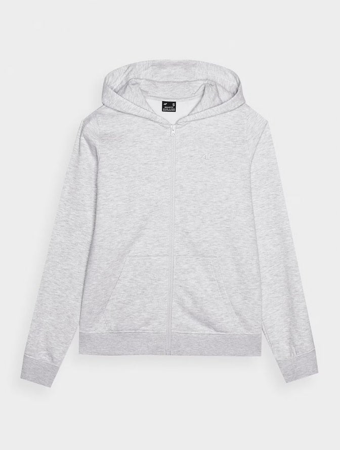 4F SWEATSHIRT, COLD LIGHT GREY MELANGE