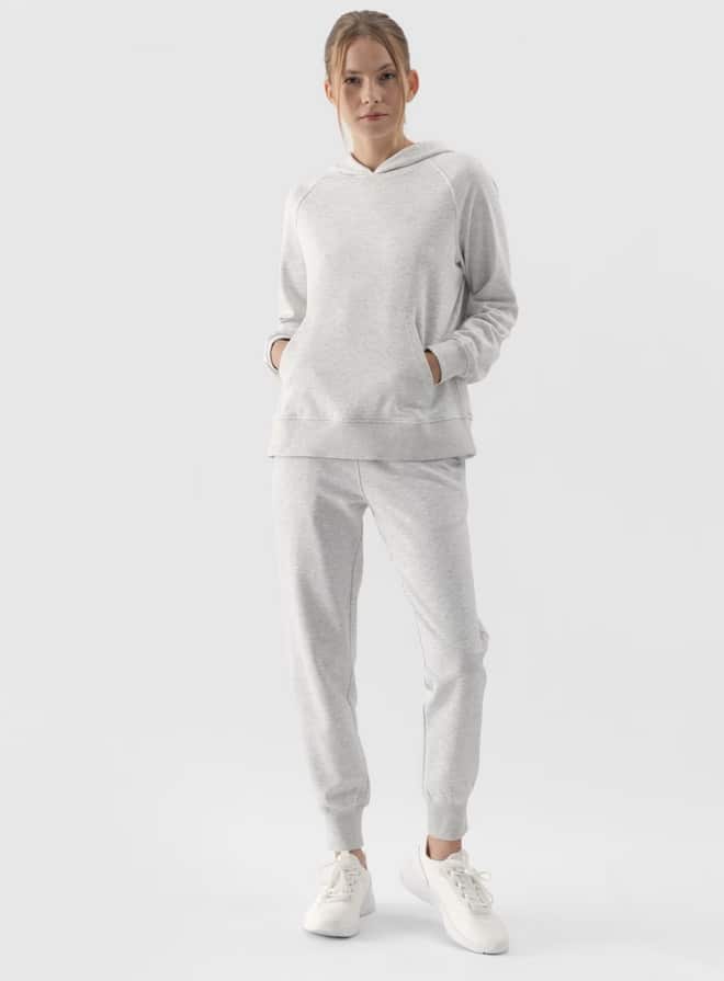 4F SWEATSHIRT, COLD LIGHT GREY MELANGE