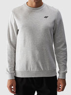 4F SWEATSHIRT, COLD LIGHT GREY MELANGE