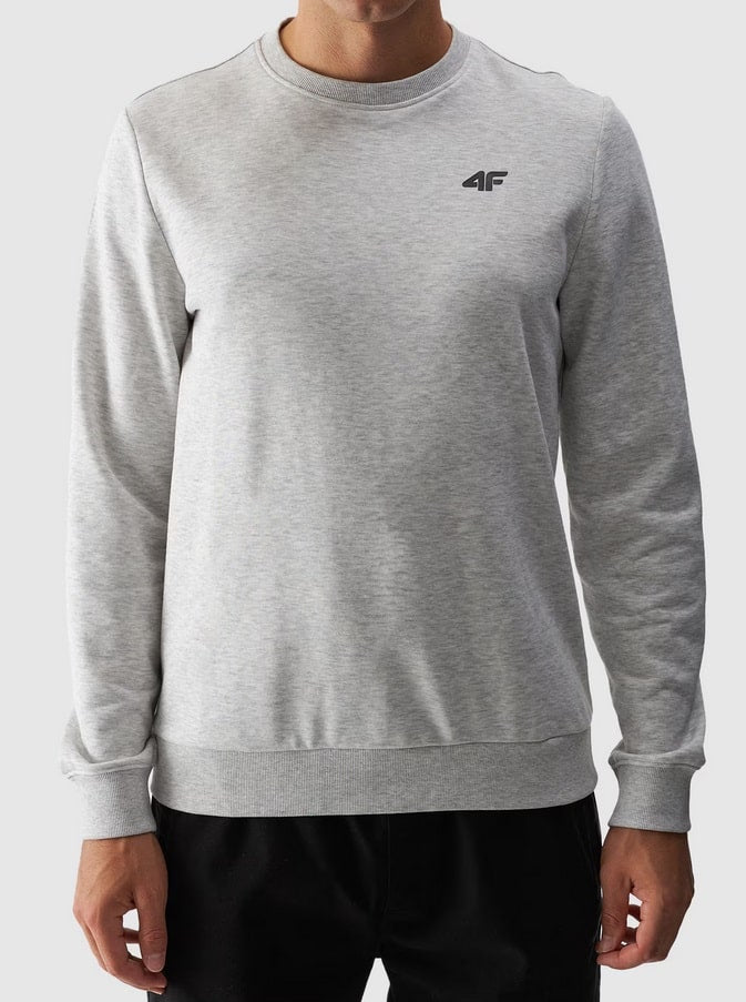 4F SWEATSHIRT, COLD LIGHT GREY MELANGE
