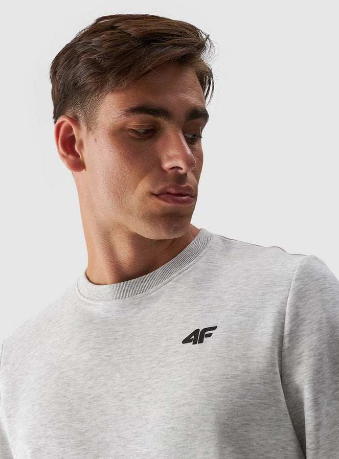 4F SWEATSHIRT, COLD LIGHT GREY MELANGE