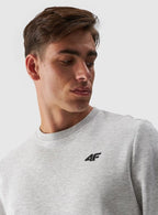 4F SWEATSHIRT, COLD LIGHT GREY MELANGE