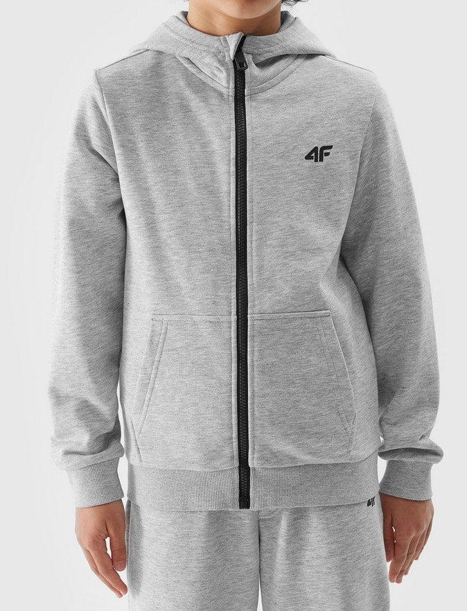 4F SWEATSHIRT, COLD LIGHT GREY MELANGE/27s