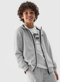 4F SWEATSHIRT, COLD LIGHT GREY MELANGE/27s