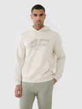 4F SWEATSHIRT, CREME/1585