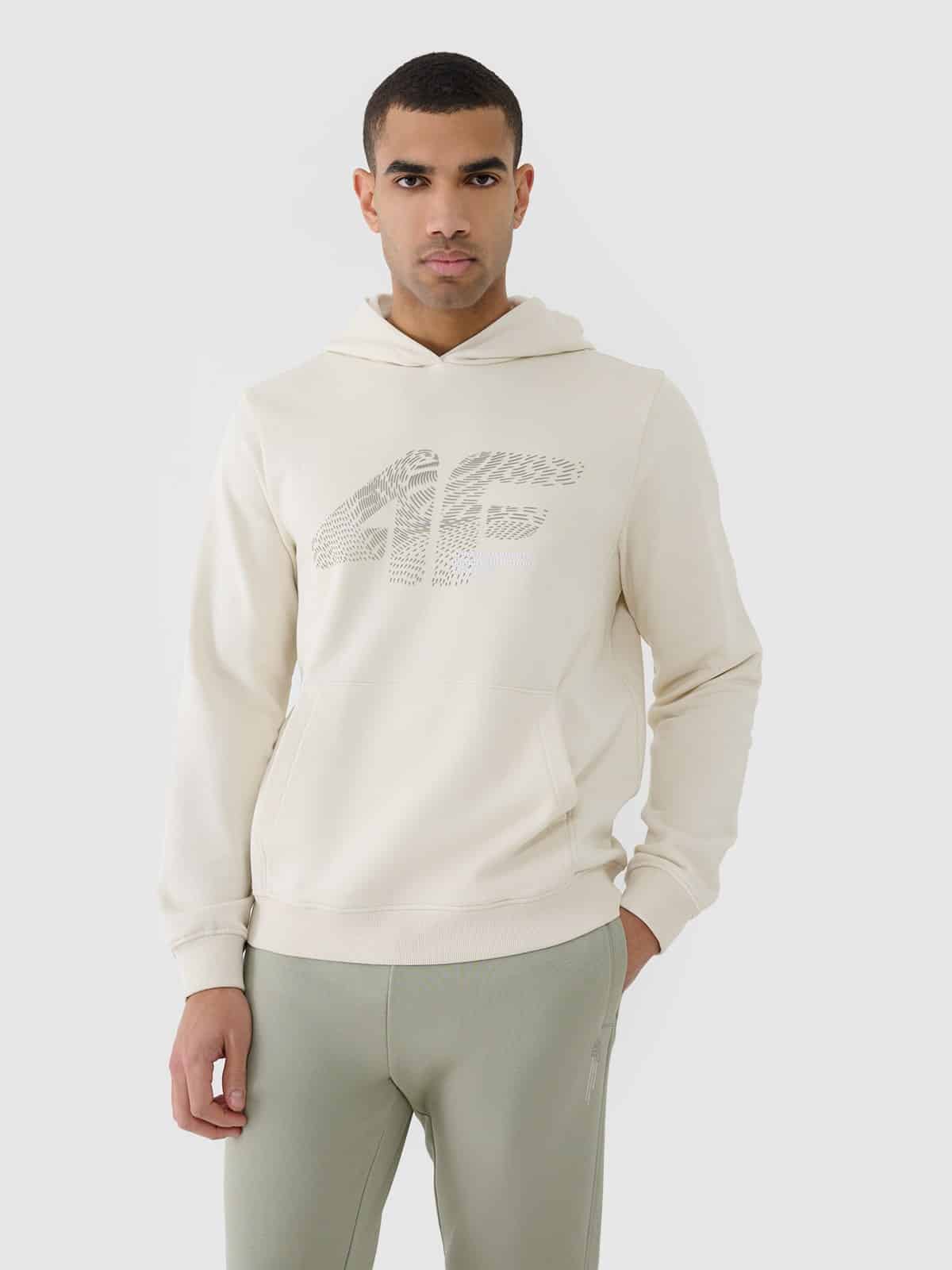 4F SWEATSHIRT, CREME/1585
