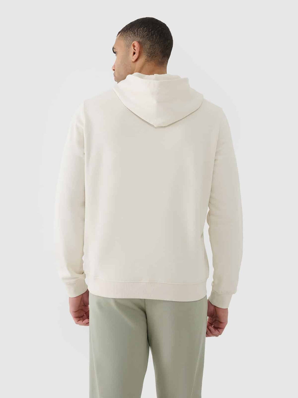 4F SWEATSHIRT, CREME/1585