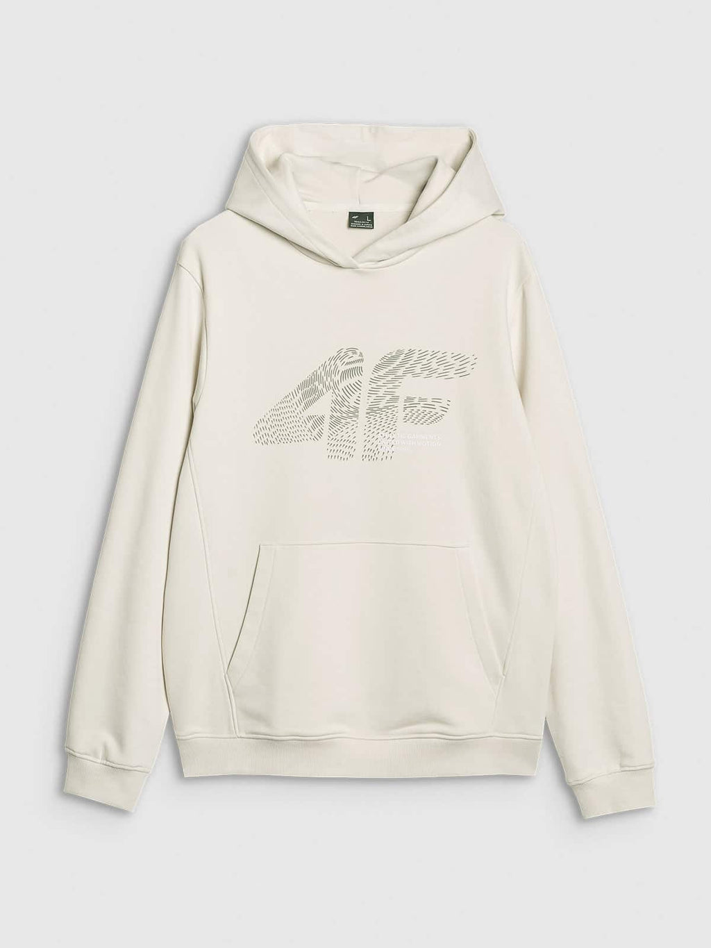 4F SWEATSHIRT, CREME/1585