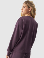4F SWEATSHIRT, DARK VIOLET