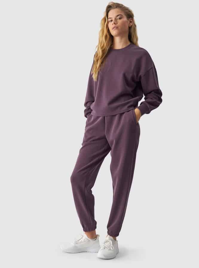 4F SWEATSHIRT, DARK VIOLET