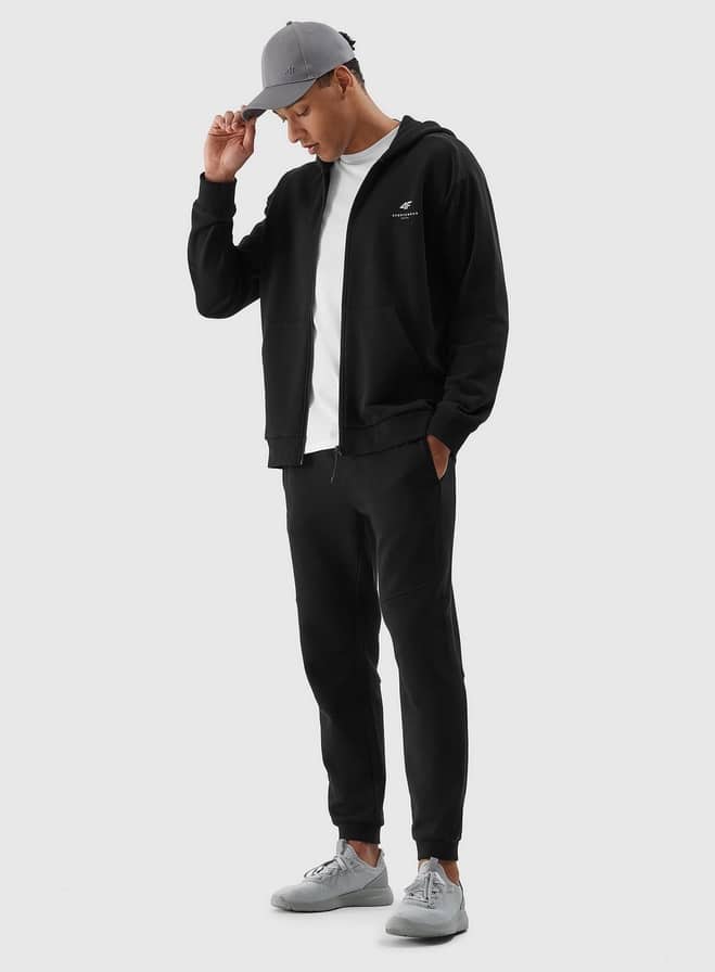 4F SWEATSHIRT, DEEP BLACK /20s