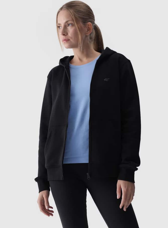 4F SWEATSHIRT, DEEP BLACK/20s