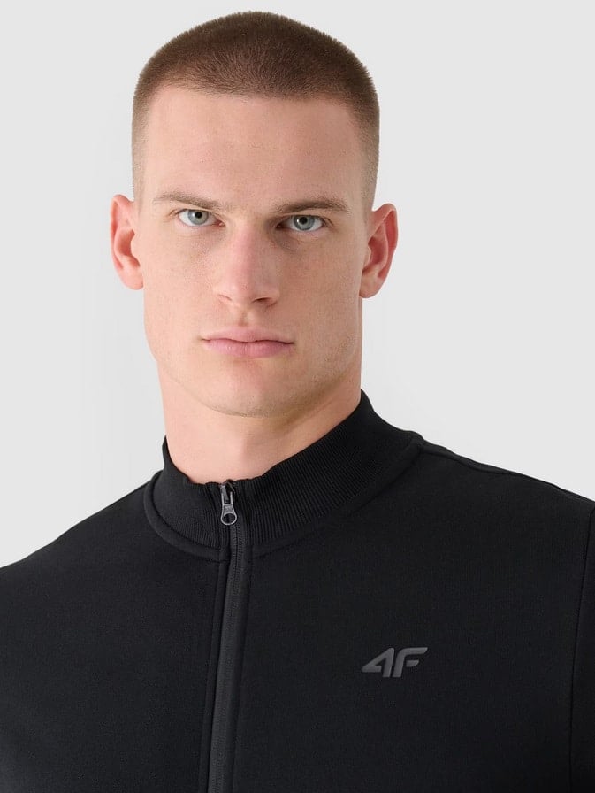 4F SWEATSHIRT, DEEP BLACK/1463