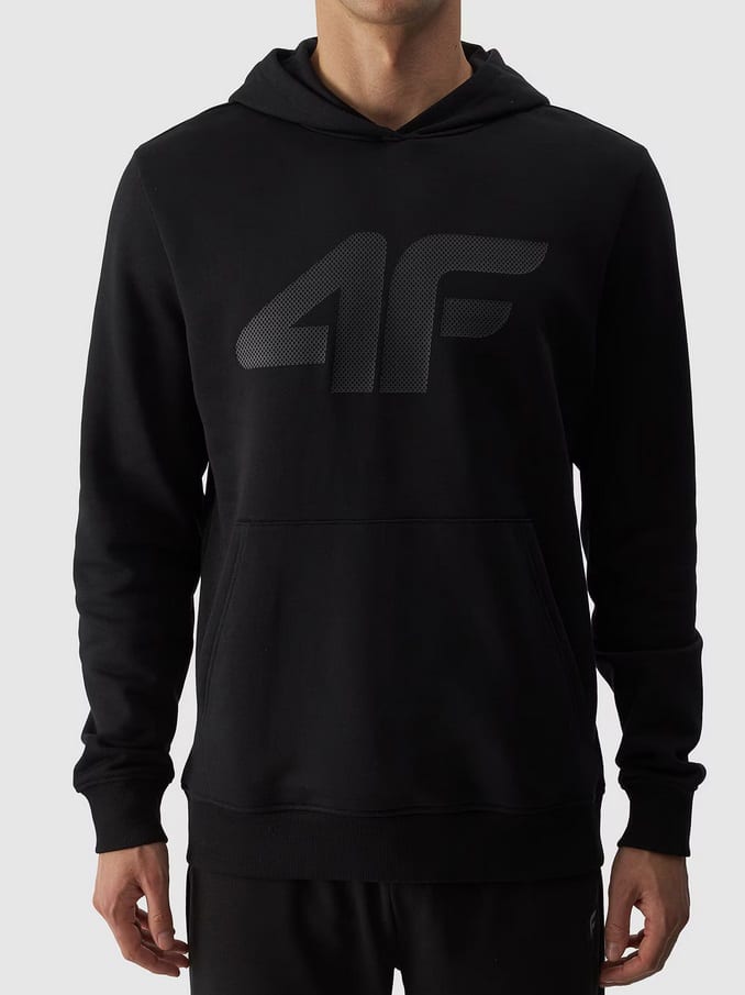 4F SWEATSHIRT, DEEP BLACK/464