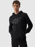 4F SWEATSHIRT, DEEP BLACK/464