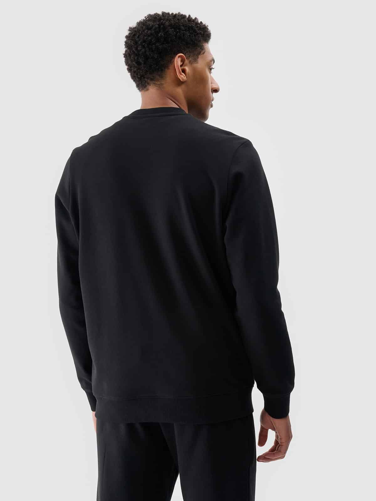 4F SWEATSHIRT, DEEP BLACK/1767