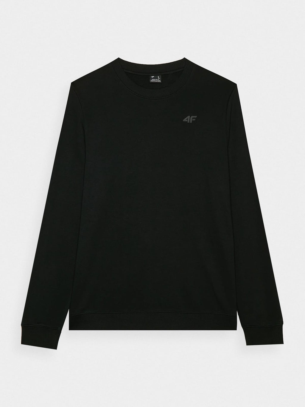 4F SWEATSHIRT, DEEP BLACK/1767