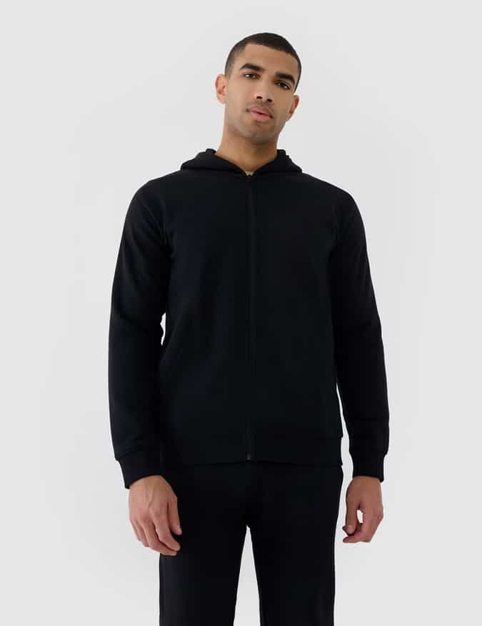4F SWEATSHIRT, DEEP BLACK/1584