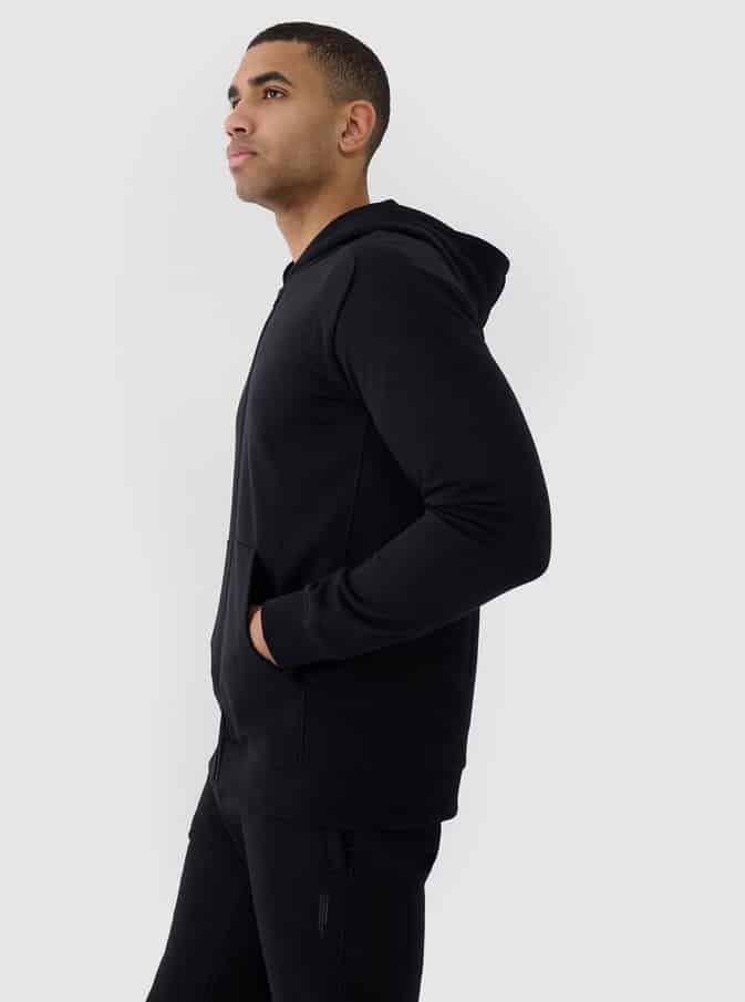 4F SWEATSHIRT, DEEP BLACK/1584