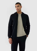 4F SWEATSHIRT, DEEP BLACK/1584
