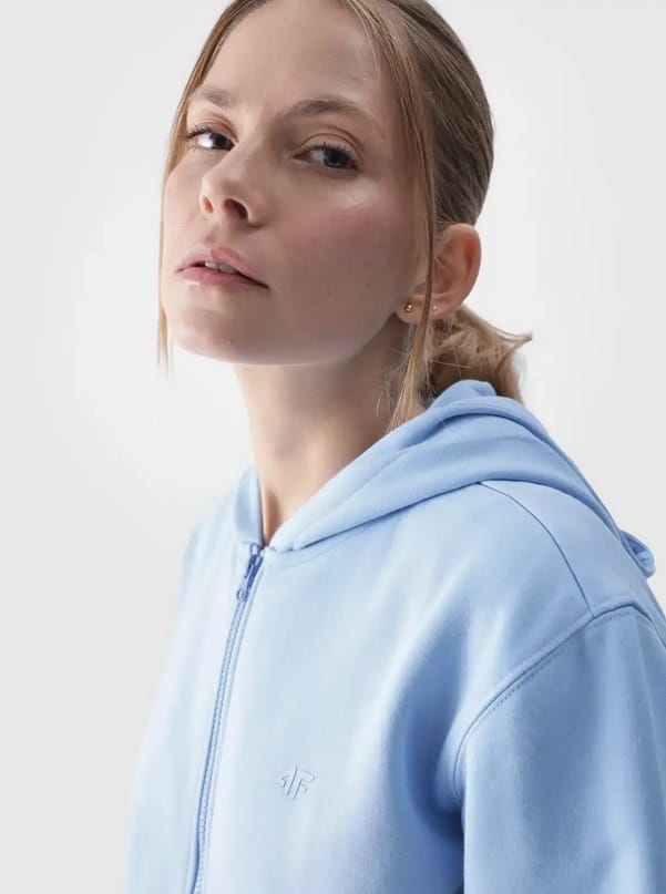 4F SWEATSHIRT, DENIM
