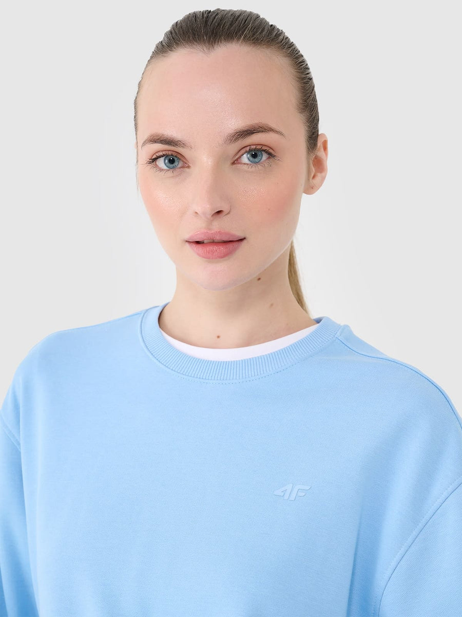 4F SWEATSHIRT, DENIM/1765