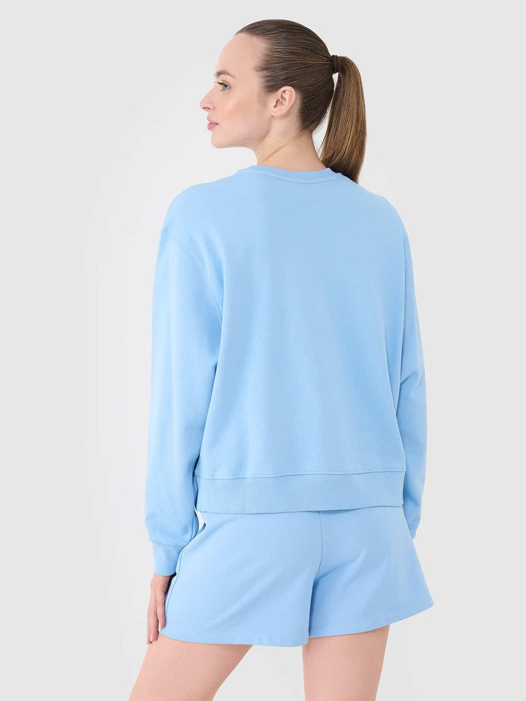 4F SWEATSHIRT, DENIM/1765