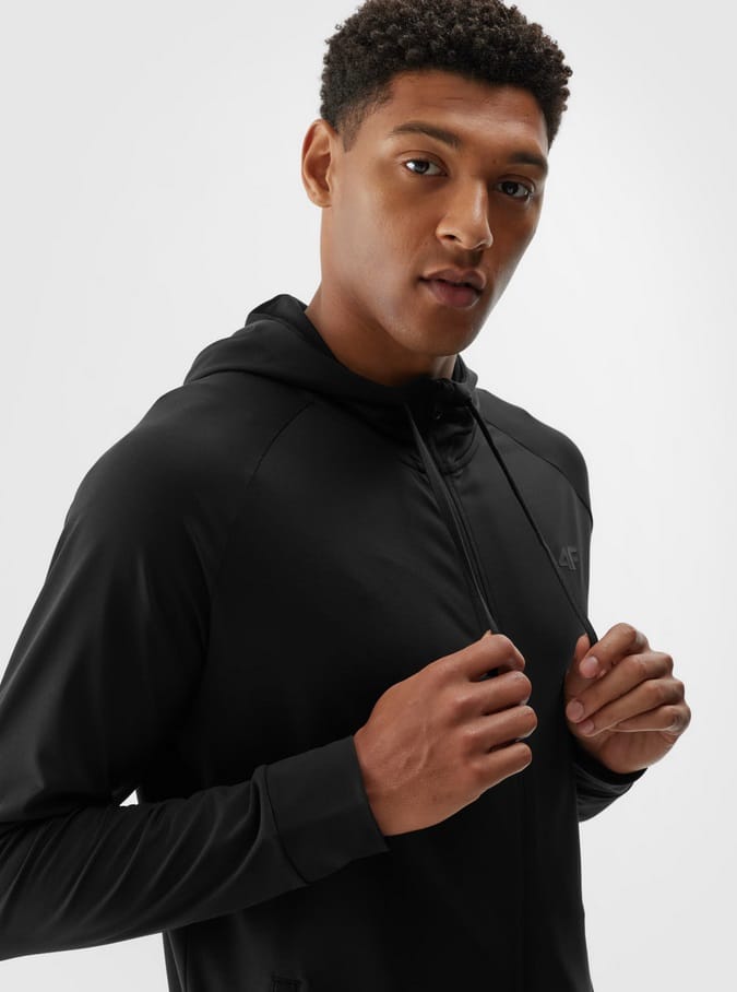 4F SWEATSHIRT FNK, DEEP BLACK/403
