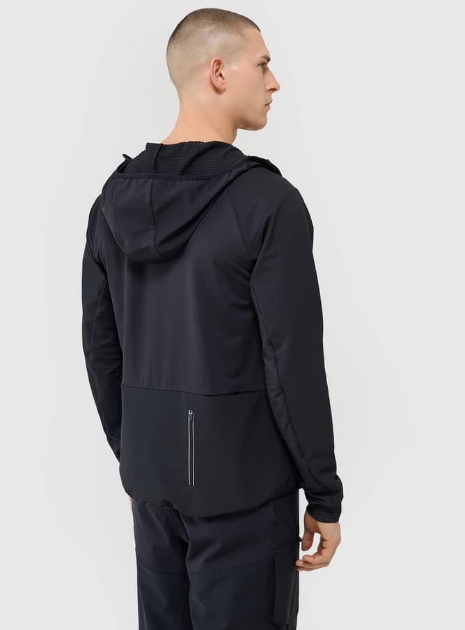 4F SWEATSHIRT FNK, DEEP BLACK