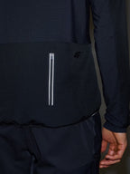 4F SWEATSHIRT FNK, DEEP BLACK