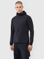 4F SWEATSHIRT FNK, DEEP BLACK