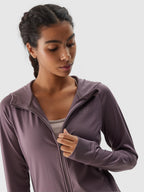 4F SWEATSHIRT FNK, LIGHT BROWN