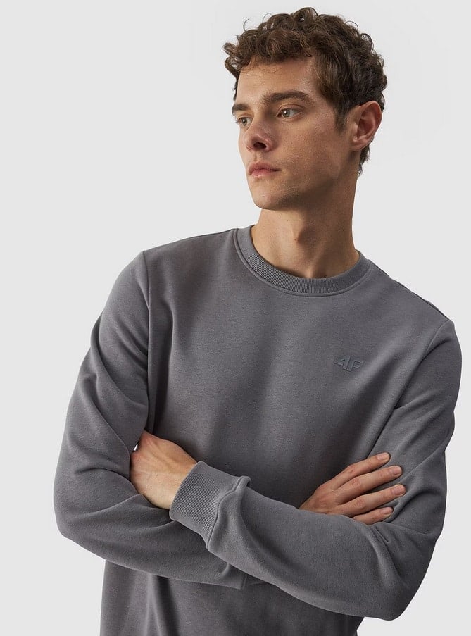 4F SWEATSHIRT, GREY
