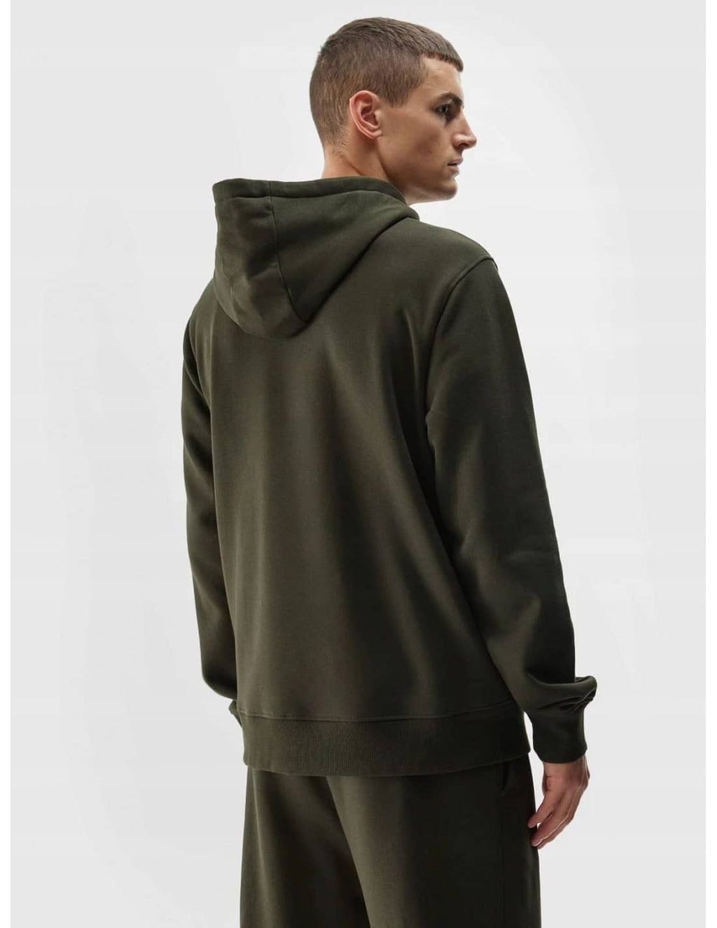 Sweatshirt Khaki 4f Aw23tswsm0774 43s 1