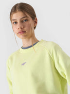 4F SWEATSHIRT, LEMON