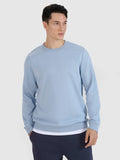 4F SWEATSHIRT, LIGHT BLUE/1622
