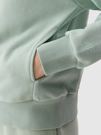4F SWEATSHIRT, LIGHT GREEN/42s