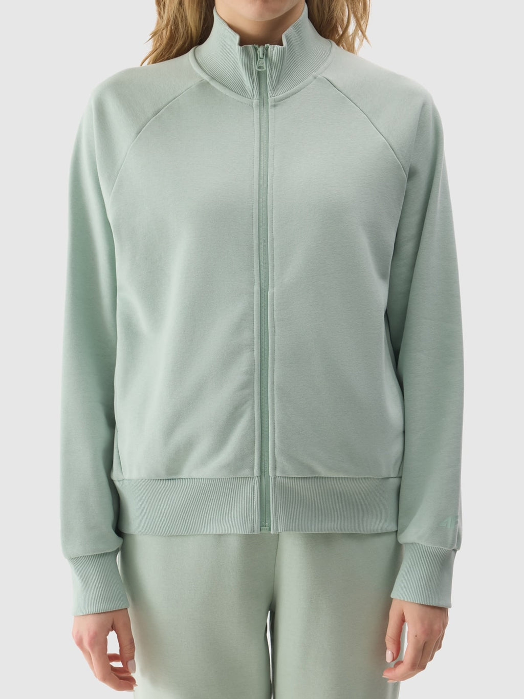 4F SWEATSHIRT, LIGHT GREEN/42s
