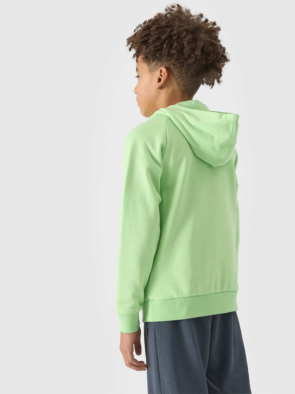 4F SWEATSHIRT, LIGHT GREEN kids