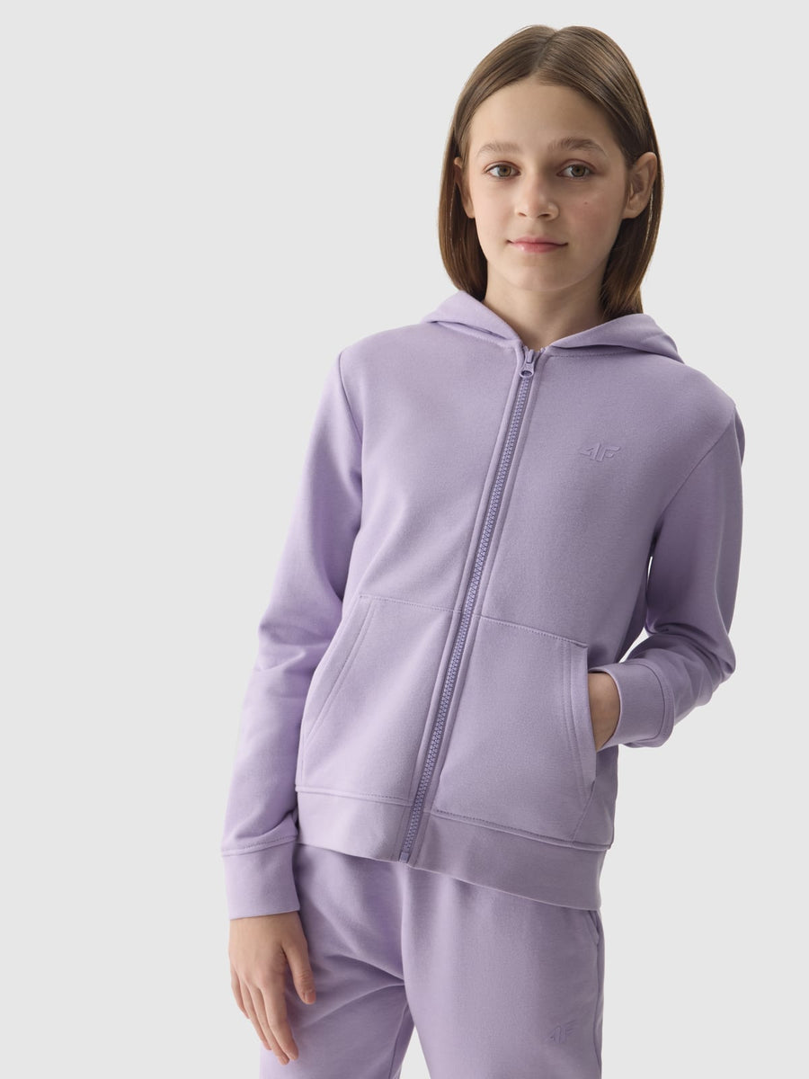 4F SWEATSHIRT, LIGHT VIOLET jacket