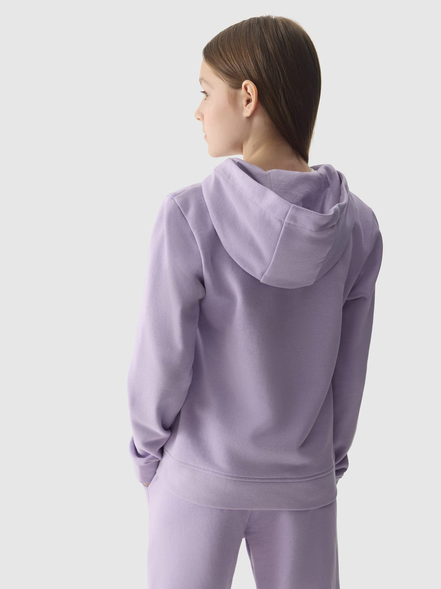 4F SWEATSHIRT, LIGHT VIOLET jacket