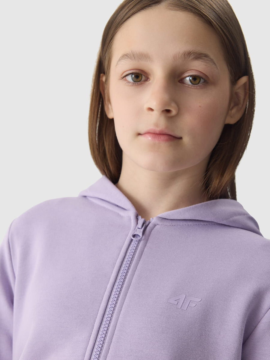 4F SWEATSHIRT, LIGHT VIOLET jacket